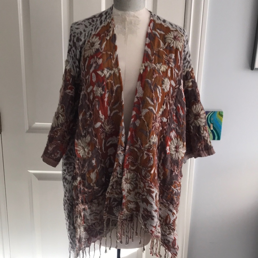 Soft surroundings artsy cardigan